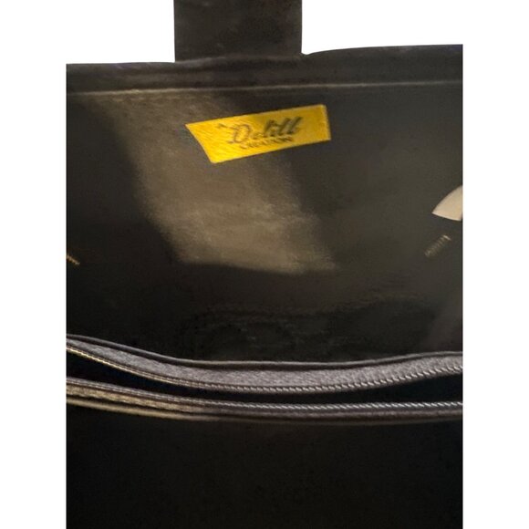 Woven Multicolor Checkered Satin Evening Clutch Purse With Snap Closure & Detach - Picture 5 of 5